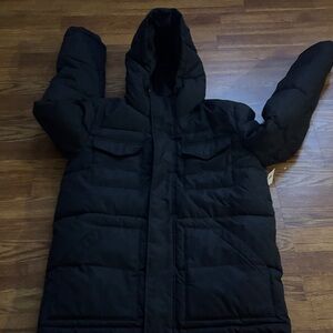 Hooded Utility Puffer Jacket